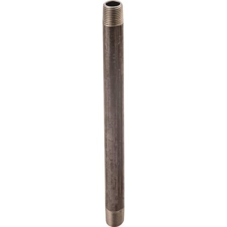 Pipe Nipple Black 2X10